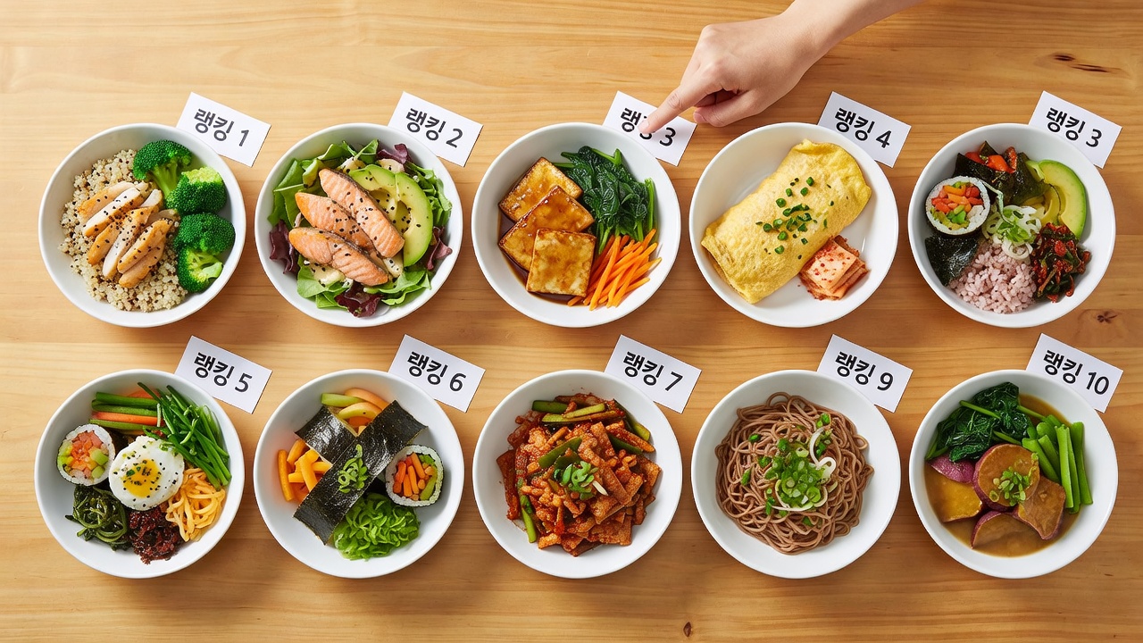 하루 한끼 다이어트 메뉴 추천 10가지