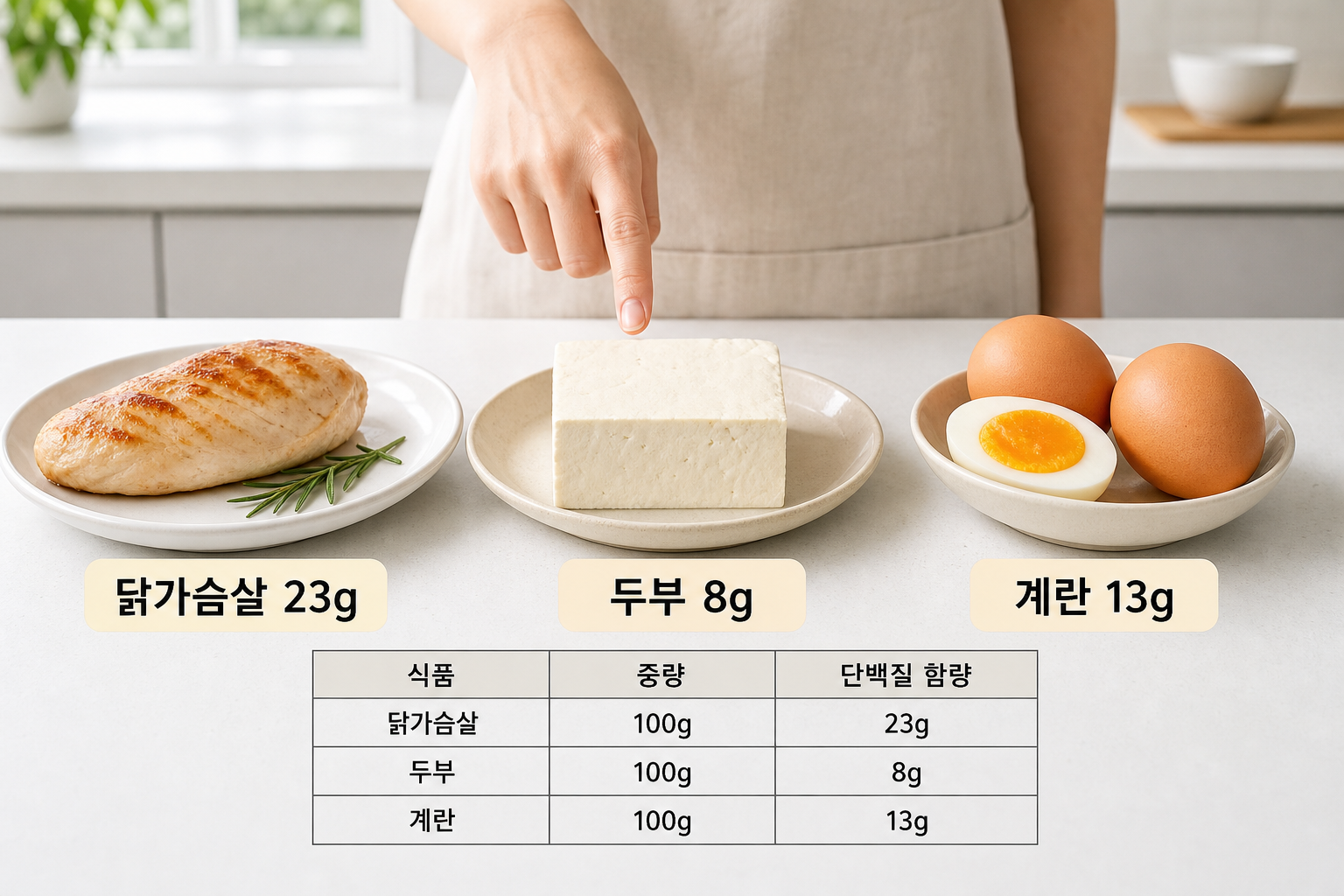 원푸드 식단 단백질 섭취를 위한 실전 가이드