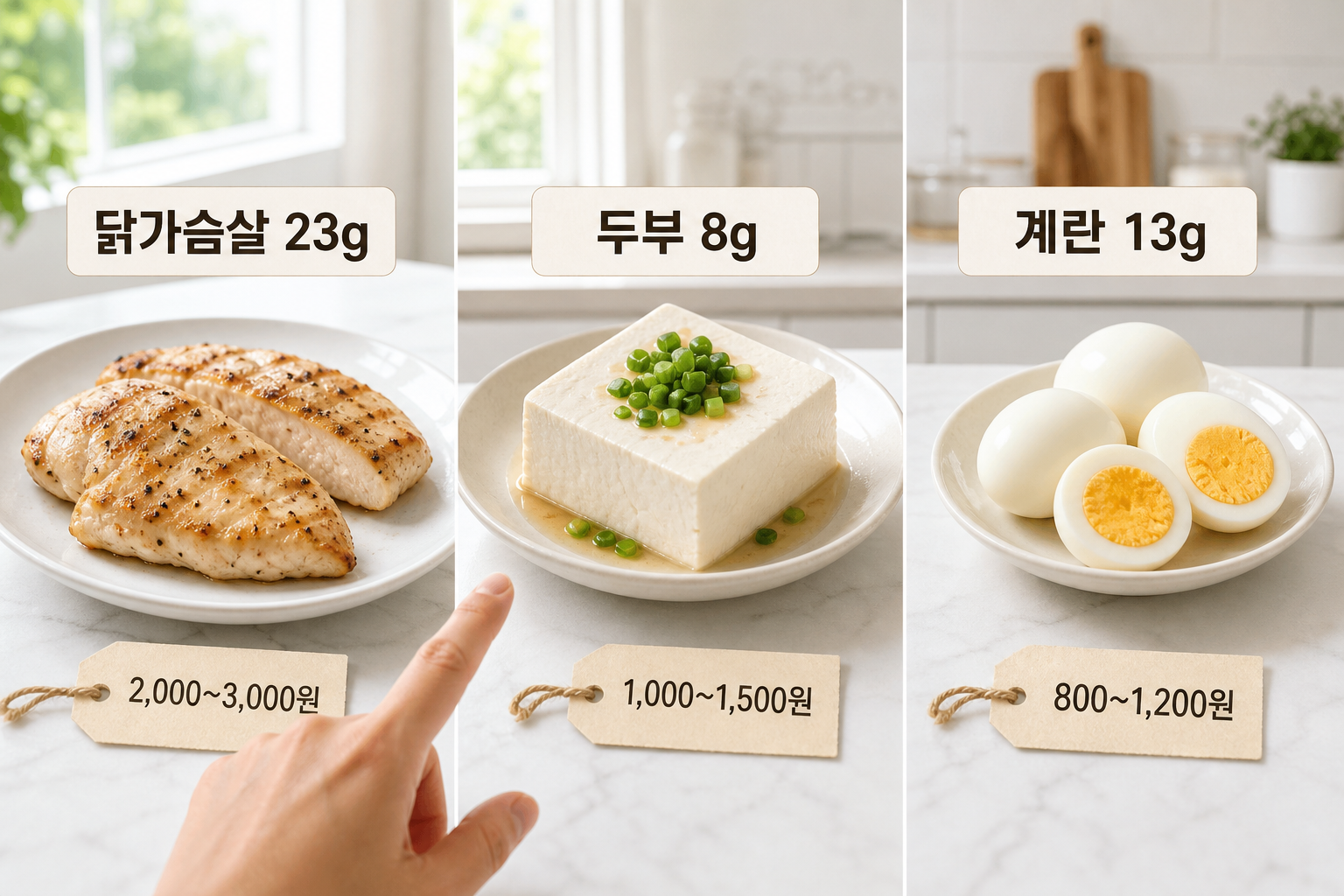 원푸드 식단 단백질 보충의 현실적인 방법