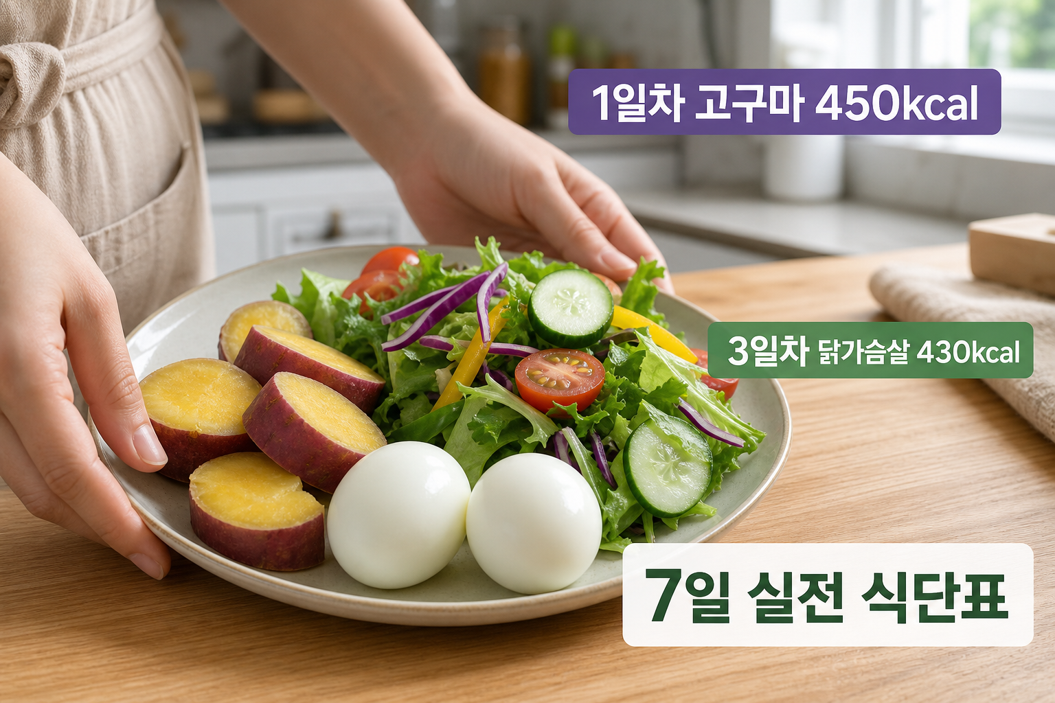 하루 한끼 다이어트 메뉴를 7일간 구성하는 실전 식단표 — 하루 한끼 다이어트